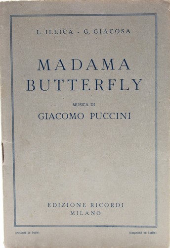 Libretto madama butterfly - libretto,