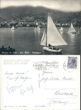 SAN REMO BELLA PANORAMICA MARINA CON BARCHE A VELA-63169