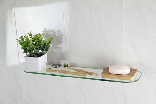 Mensola bagno vetro - mensola,