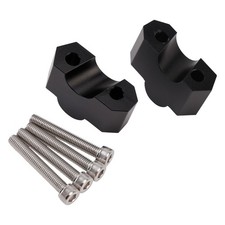 Pontets de guidon noir pour