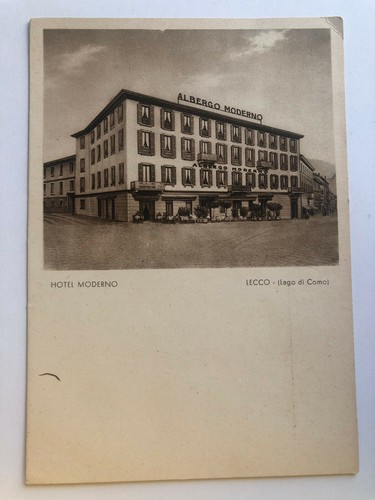 Cartolina pubblicitaria hotel - cartolina,