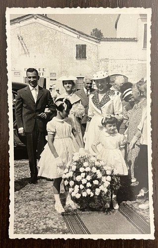 Vecchia foto cartolina - vecchia,