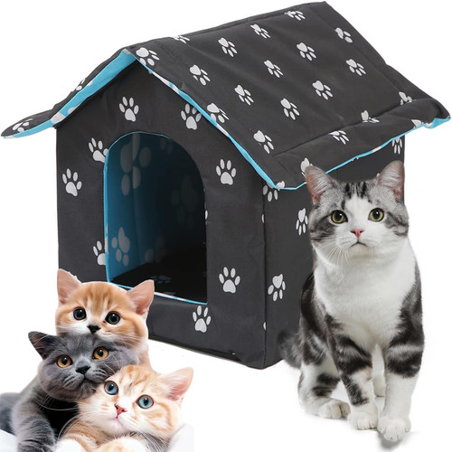 Cuccia gatto esterno casetta - cuccia,