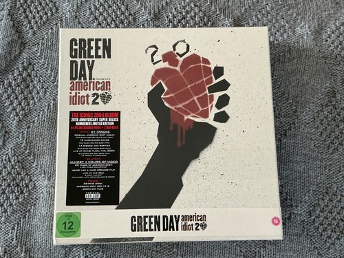 Green day american idiot - green, :