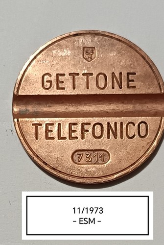 Gettone telefonico 7311 esm - gettone,