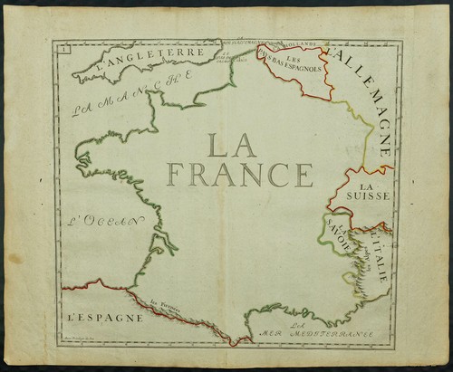 1711 francia carta - -, la
