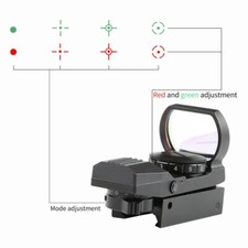 MIRINO OLOGRAFICO ASG SOFTAIR 1X22X33 CON 4 RETICOLI RED GREEN DOT ET 3090