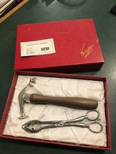 SET CAVATAPPI MARTELLO E PINZA GHIACCIO BUGATTI la s.Marco-Ilcar Silver Plated