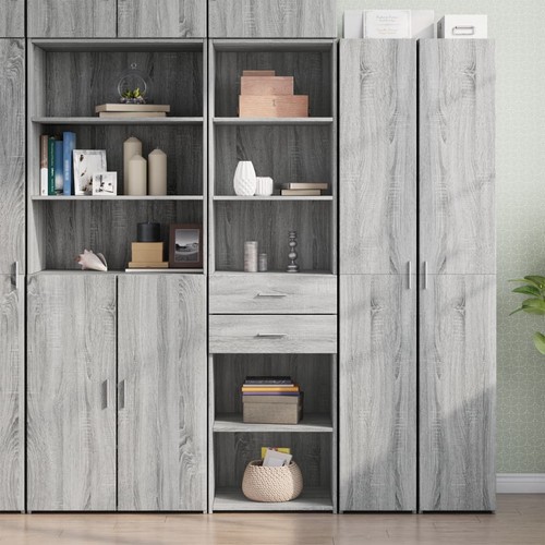 Credenza rovere marrone - credenza,