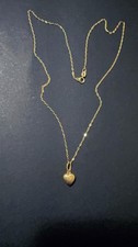 Collana con Cuore a Righe 45cm