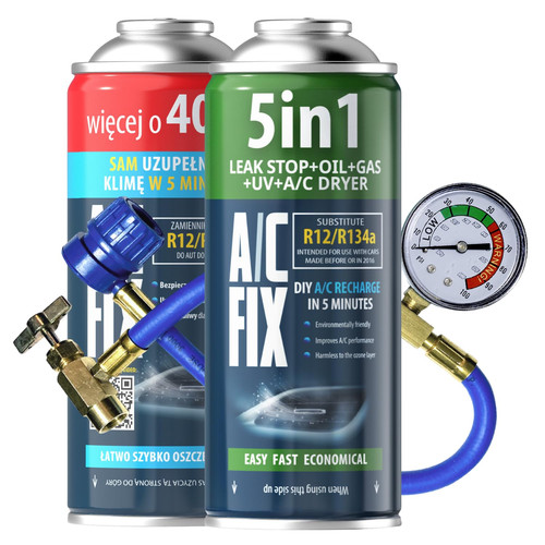 Fix r134a - –, +