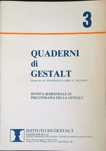 Quaderni gestalt aa vv - gestalt, aa.vv
