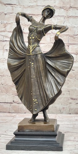 Scultura bronzo chiparus - in,