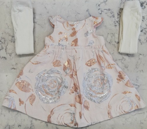 Vestito baby gap rosa broccato - baby, rosa/broccato