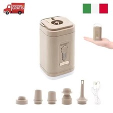 Pompa elettrica ricaricabile mini Compressore x Gonfiabili Materassino Campeggio