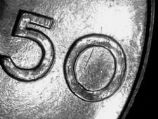 50 LIRE 1973 ERRORE - FRATTURA