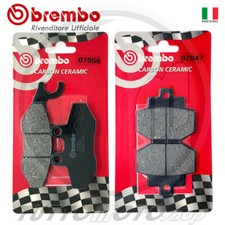 PASTIGLIE FRENO ANT + POST BREMBO PIAGGIO VESPA GTS 300 i TOURING 2014 2015 2016