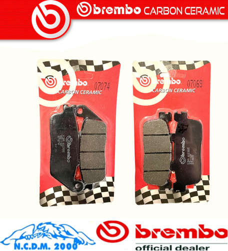 Kit pastiglie brembo carbon - pastiglie,