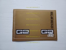 Benelli 50 G2-G2 Elle 1979 manuale uso manutenzione libretto originale