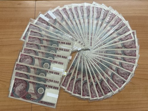 Lotto banconote da - 33,