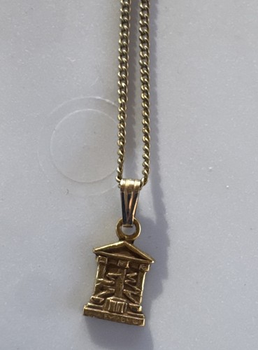Ciondolo vintage oro - in,