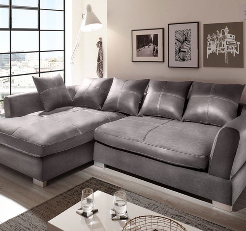 Divano design grigio - ,