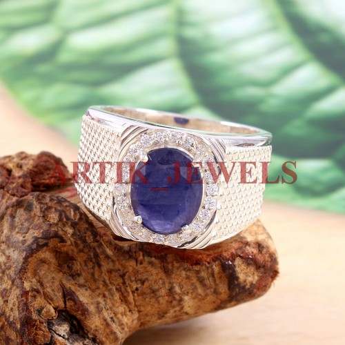 Riscaldato zaffiro blu con - riscaldato,