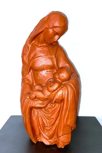 Scultura santa vergine - santa,