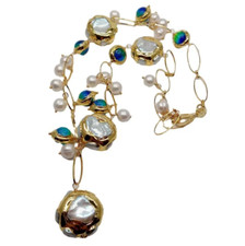 Natural Pearl and Murano Pearl