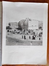 2 STAMPE ALINARI BARLETTA - IL CASTELLO E LA TAVERNA DELLA DISFIDA