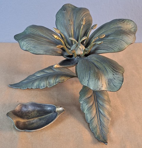 Flor bronce conjunto de - –,