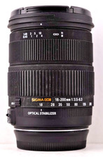 Sigma 18-200mm 3.5-6.3 DC OS