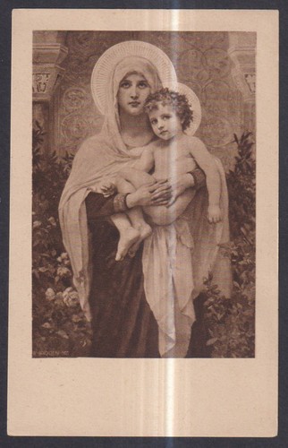 Santino antico madonna - santino,