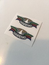 CERCHI  SANREMO 2pz adesivi/stickers