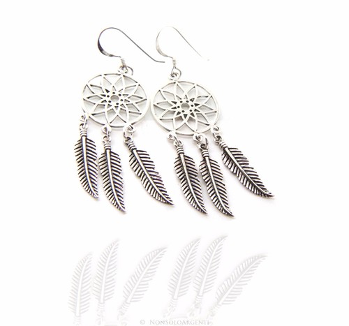 Argento 925 orecchini donna - argento,