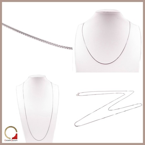 Collana argento catena - collana, in