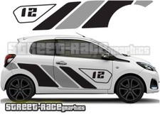 Adesivi adesivi grafica peugeot 107 108 rally 009 racing motorsport decalcomanie