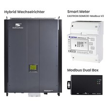 15KW Hybrid Invertitore 3-Phasen 48V Solare On / Off-Grid Con VDE4105