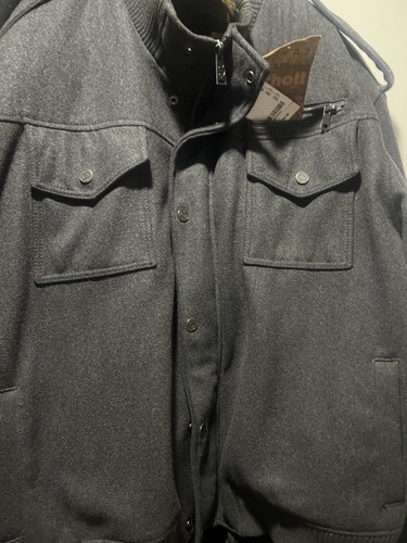 Giacca schott uomo grigia - uomo,