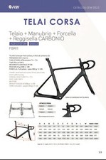 Telaio carbonio bici corsa - bici,
