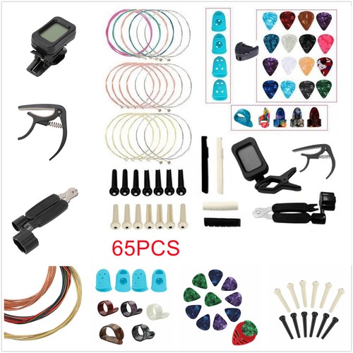 65pcs kit accessori chitarra - accessori,