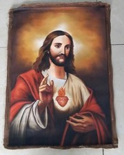 Quadro Olio Tela 24" Sacro