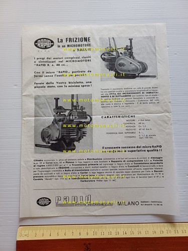 Rapid 48 micromotore - micromotore, 1953