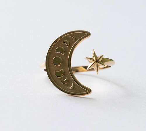Anello bronzo regolabile - anello,