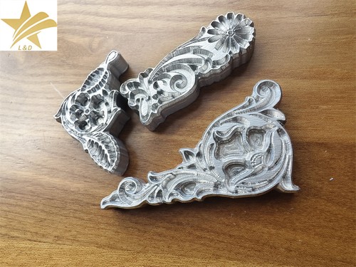 3pcs fiore pelle goffratura - 3d,