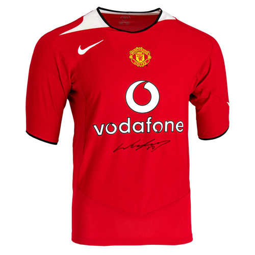 Maglia wayne rooney firmata - maglia,