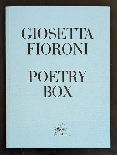 Giosetta fioroni poetry box - poetry,