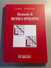 ELEMENTI DI RICERCA OPERATIVA