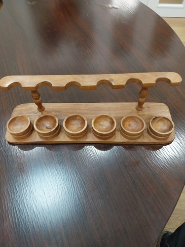 Porta pipe legno massello 6 - pipe,