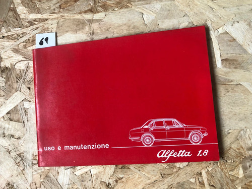 Alfaromeo alfetta - 1.8,